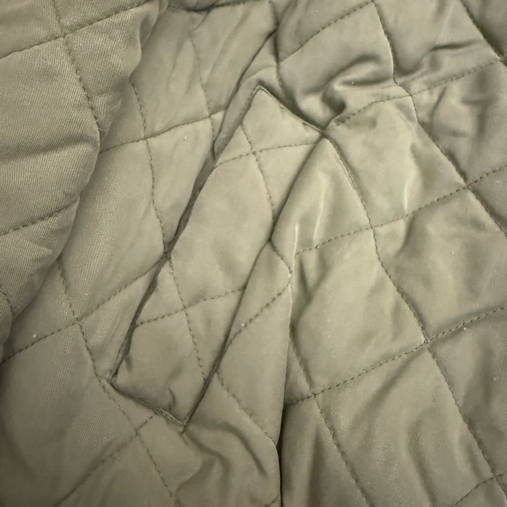 Blank NYC Olive Green Quilted Jacket - Picture 6 of 7